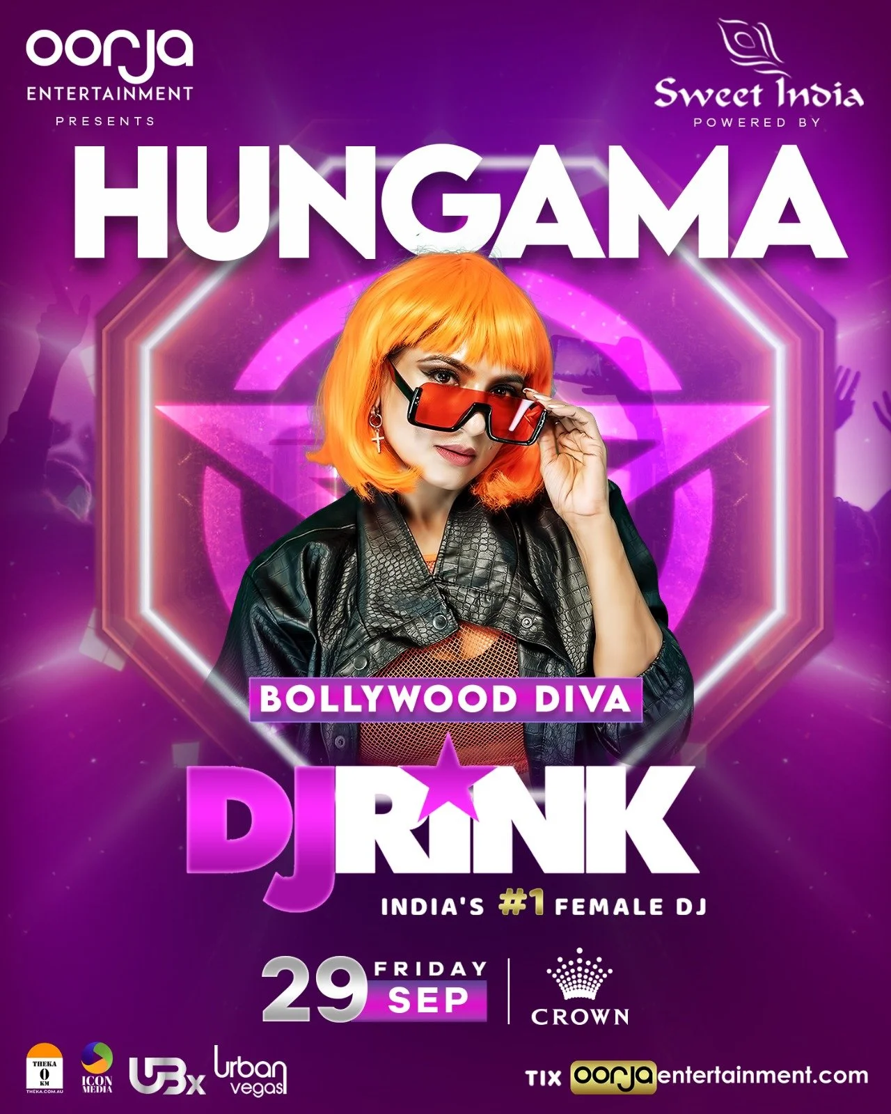 Hungama Dance Party Ft. DJ Rink @Crown this 29 Sep