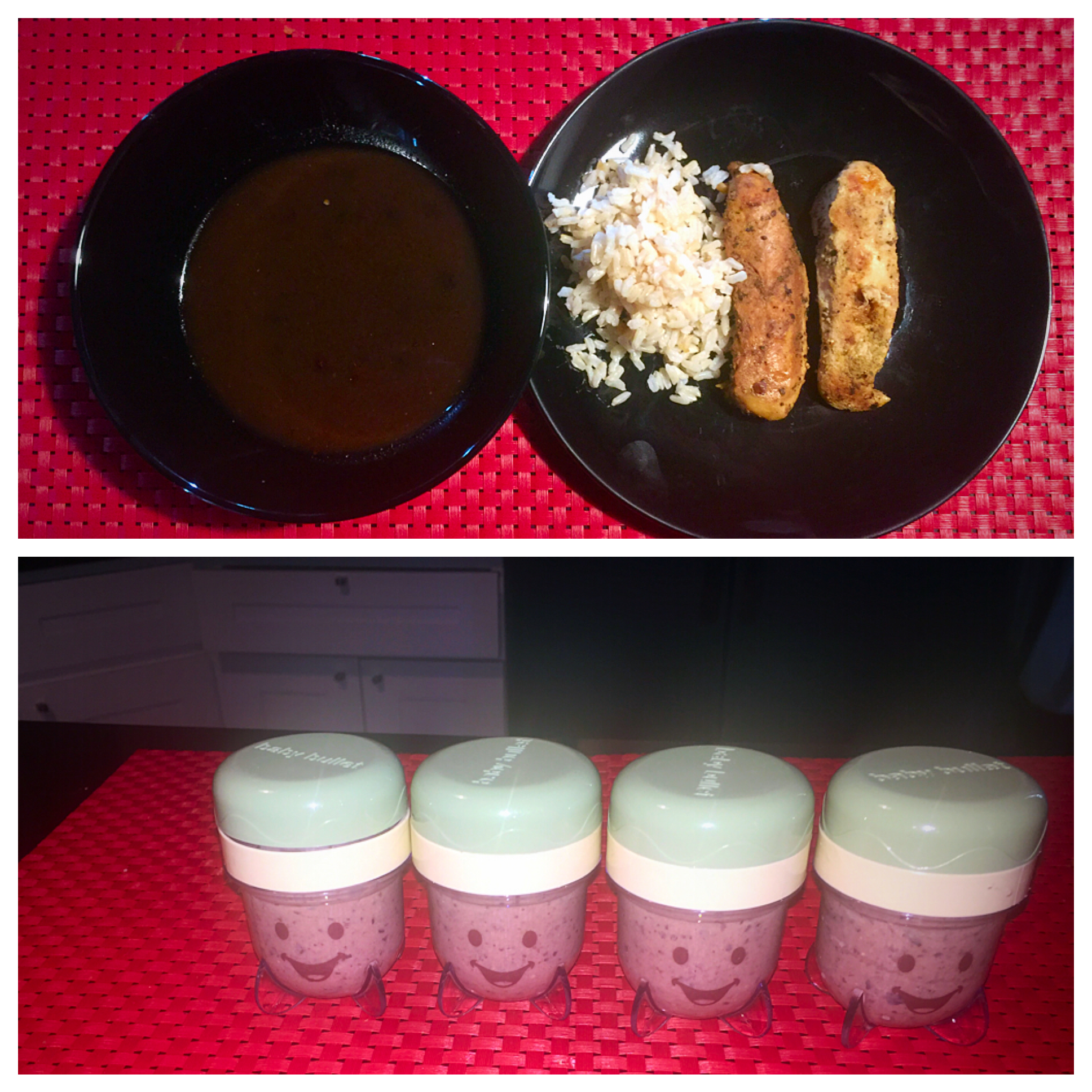 Baby food easy as 1-2-3