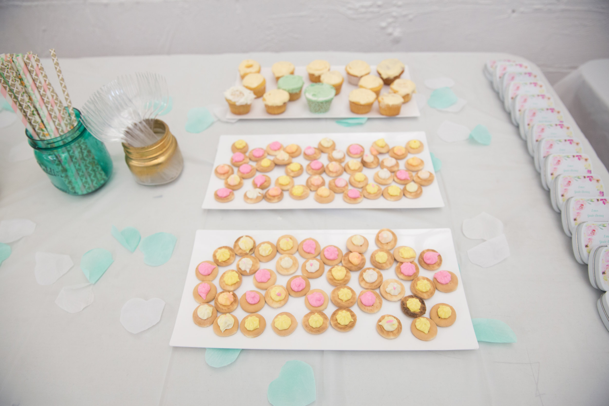 Floral Baby Shower appetizers