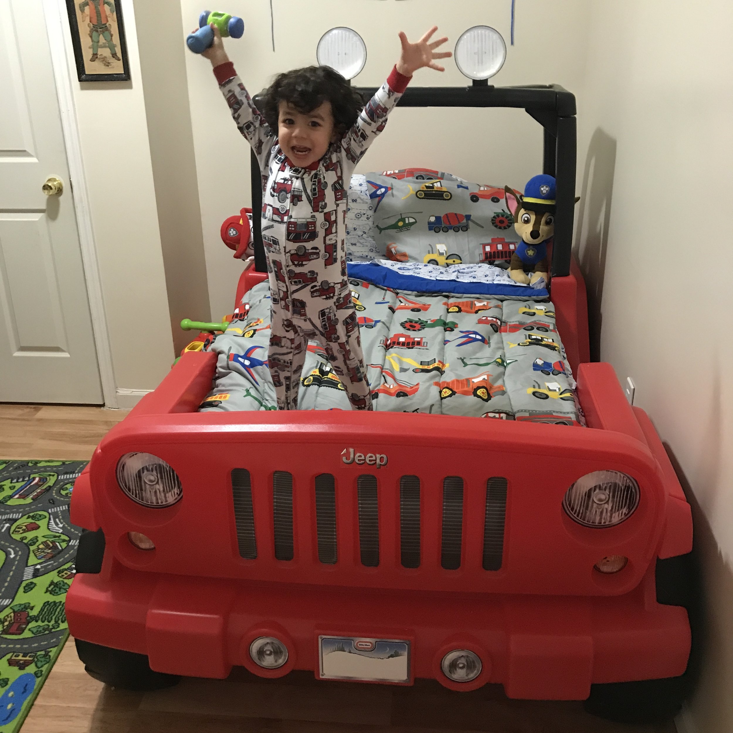 Jeep Toddler bedroom