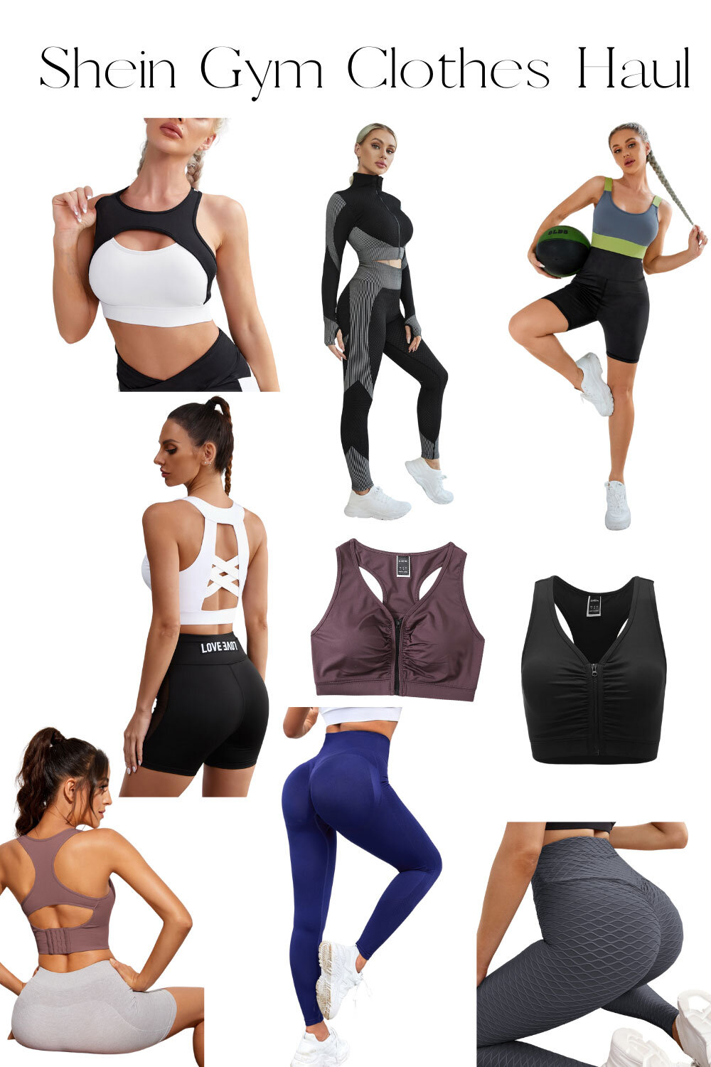 SHEIN Activewear/Gym/Workout Haul