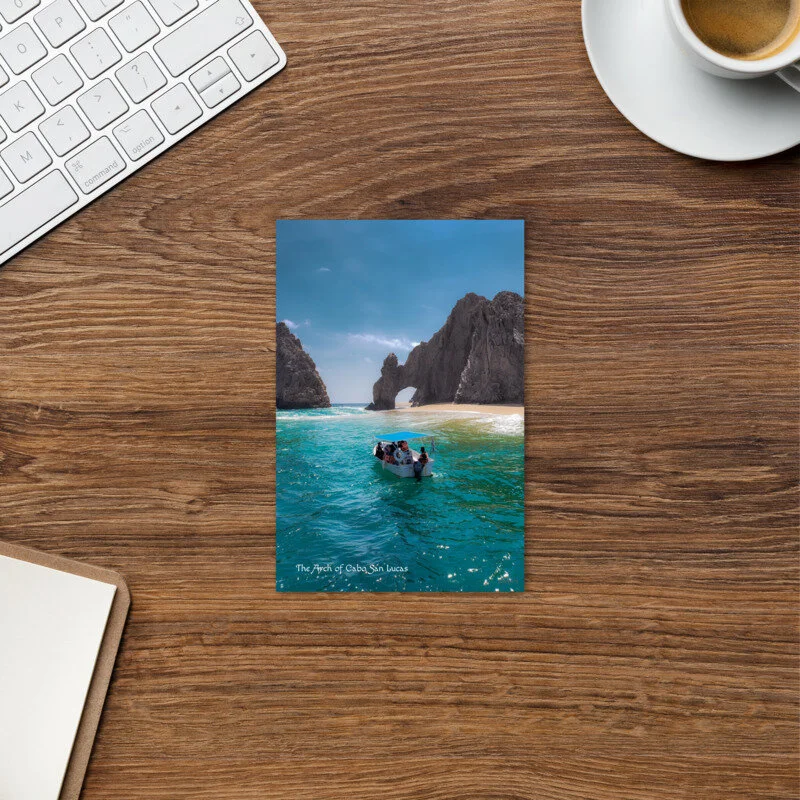 The Arch at Cabo San Lucas - Framed Print