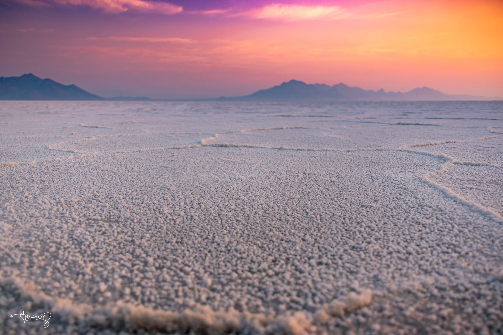 Salty Sunrise - 20"x30" Canvas