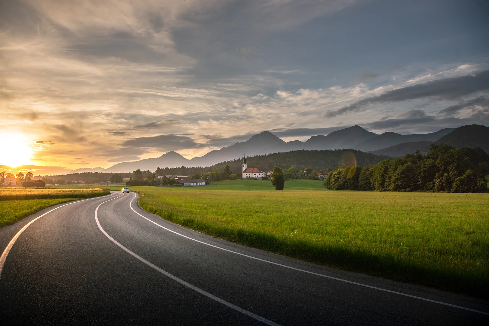 Slovenia Greens - 20"x30" Canvas