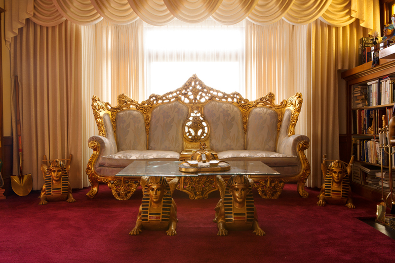 Kirk Crippens, The Point: Sphinx (Chet Allen's living room) , SFAC Gallery at San Francisco City Hall, 2014. Photograph 