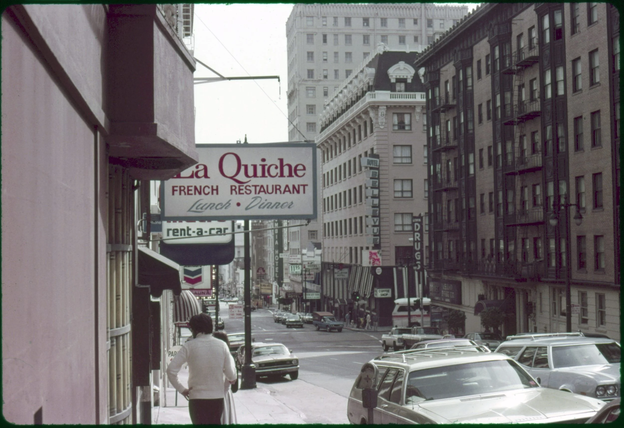 Lizzy Brooks + Radka Pulliam, Temporal Cities , Raimon's Tailor, 2014. Negative AAZ-0060 courtesy of the Robert Durden Color Slide Collection, San Francisco History Center, San Francisco Public Library