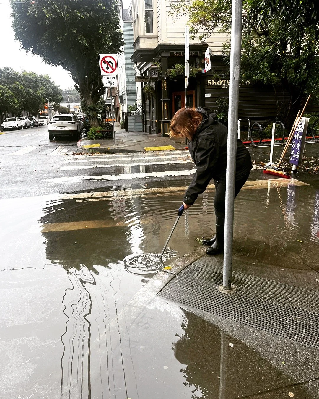 Folks may not realize it, but neighbors like Sara Coe, a 20-year Shotwell Street resident, play a critical role in keeping the city&rsquo;s storm drains clear and operational. This helps to reduce the risk of flooding during heavy rainfall like we&rs