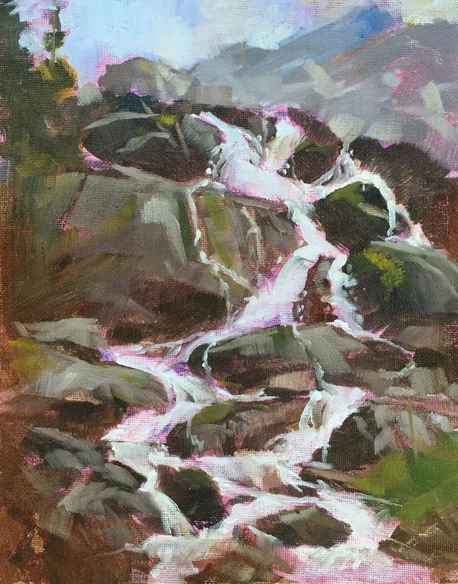 Falls at Gog Lake - SOLD