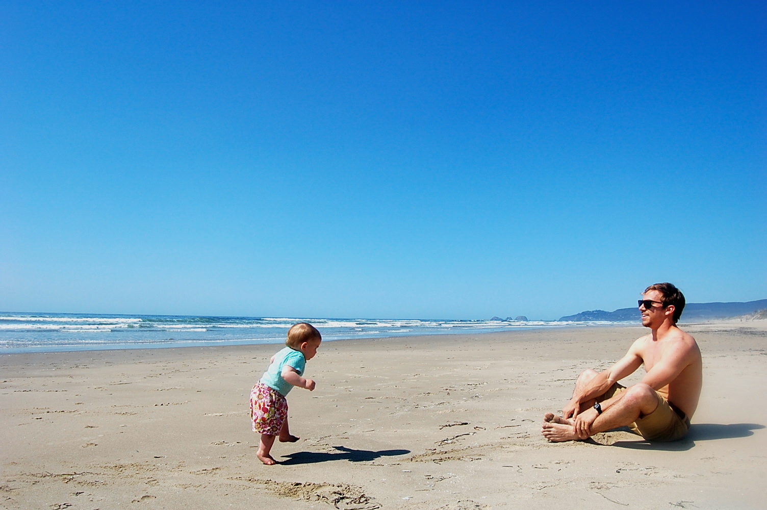Georgi is not the only brave, confident girl in our family. This little fearsome baby is a full blown waddling machine, watch out here she comes!