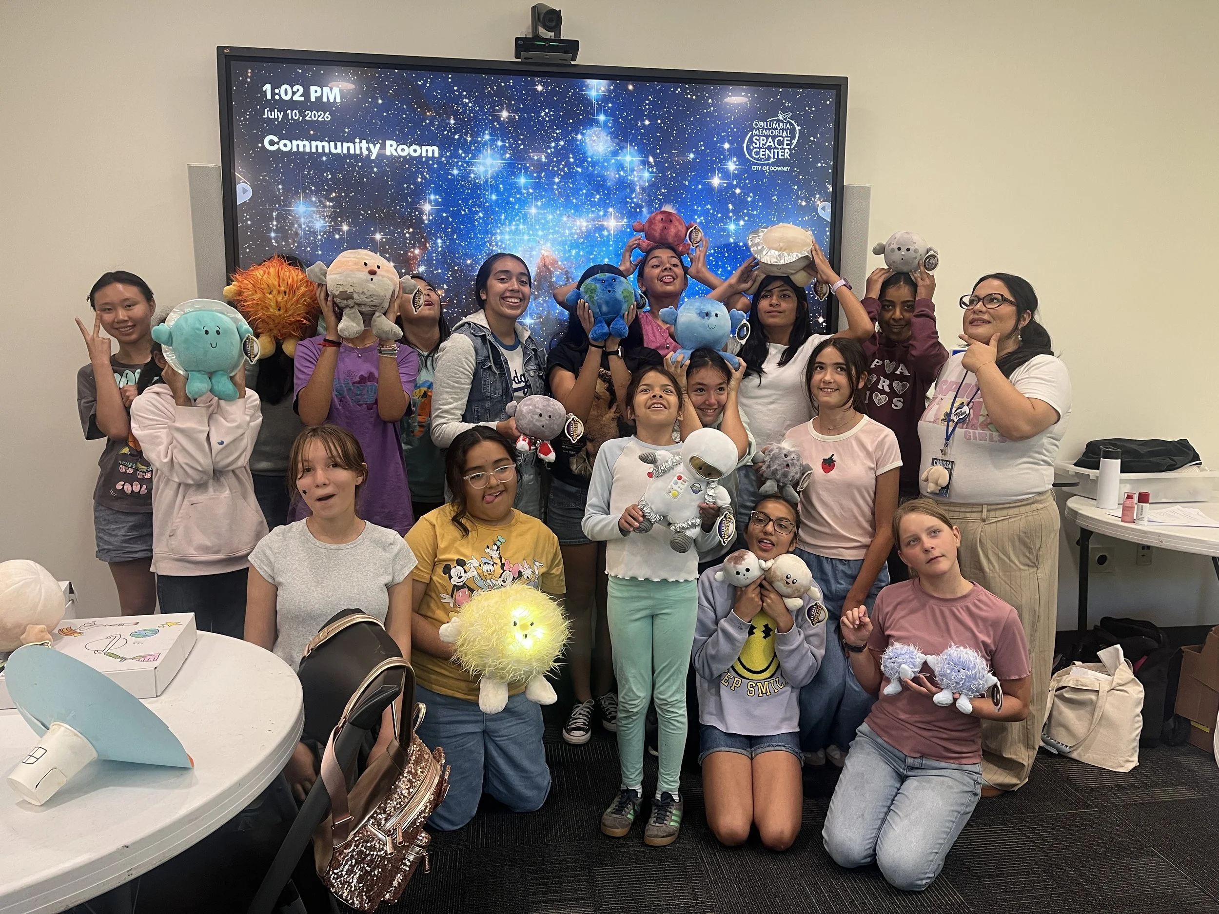 Rising Stargirls with Celestial Buddies with Program Coordinator Carissa