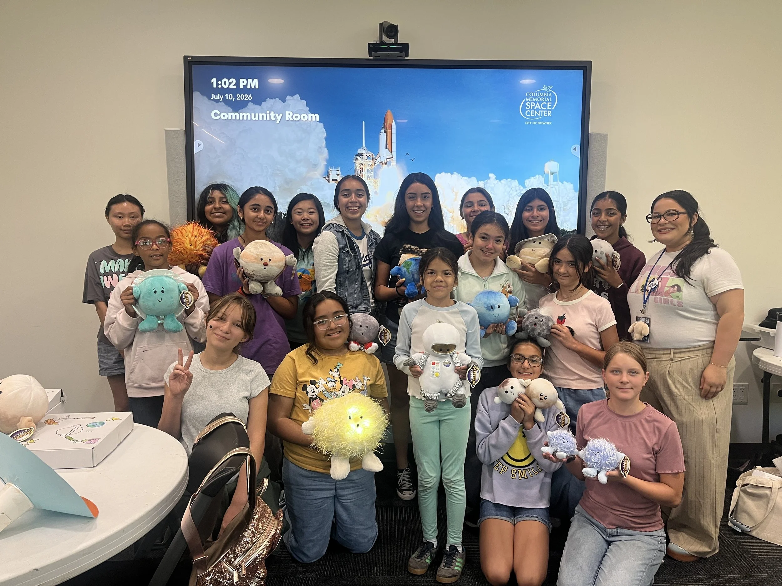 Rising Stargirls with Celestial Buddies with Program Coordinator Carissa
