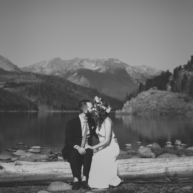 Adrienne + Josh | Lake Dillon + Space Gallery Denver | Colorado Wedding Photographer
