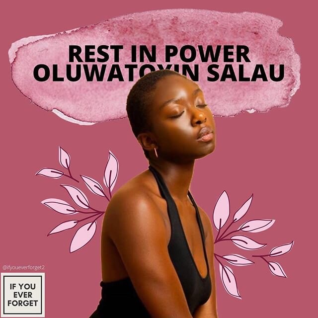 This fucking hurts in every corner of my body. The system failed her. Everyone failed her. 💔 Oluwatoyin &ldquo;Toyin&rdquo; Salau was 19 years old. She was already fighting for the rights of women and black lives in Tallahassee, Florida.
.
.
Toyin w