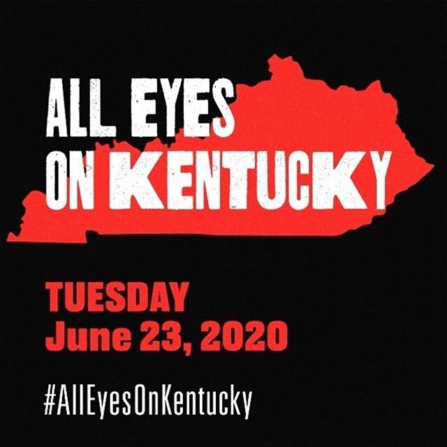 All eyes on #Kentucky this Tuesday. 
Kentucky has reduced 3700 polling place down to 200 for this Tuesday&rsquo;s election. In Louisville over 600,000 people are expected to vote at ONE polling place. Louisville is where #BreonnaTaylor was murdered. 