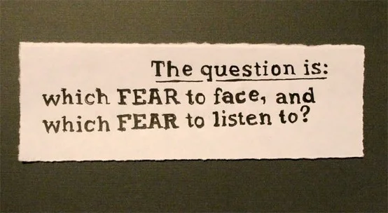 Comfort and Avoiding the Flinch