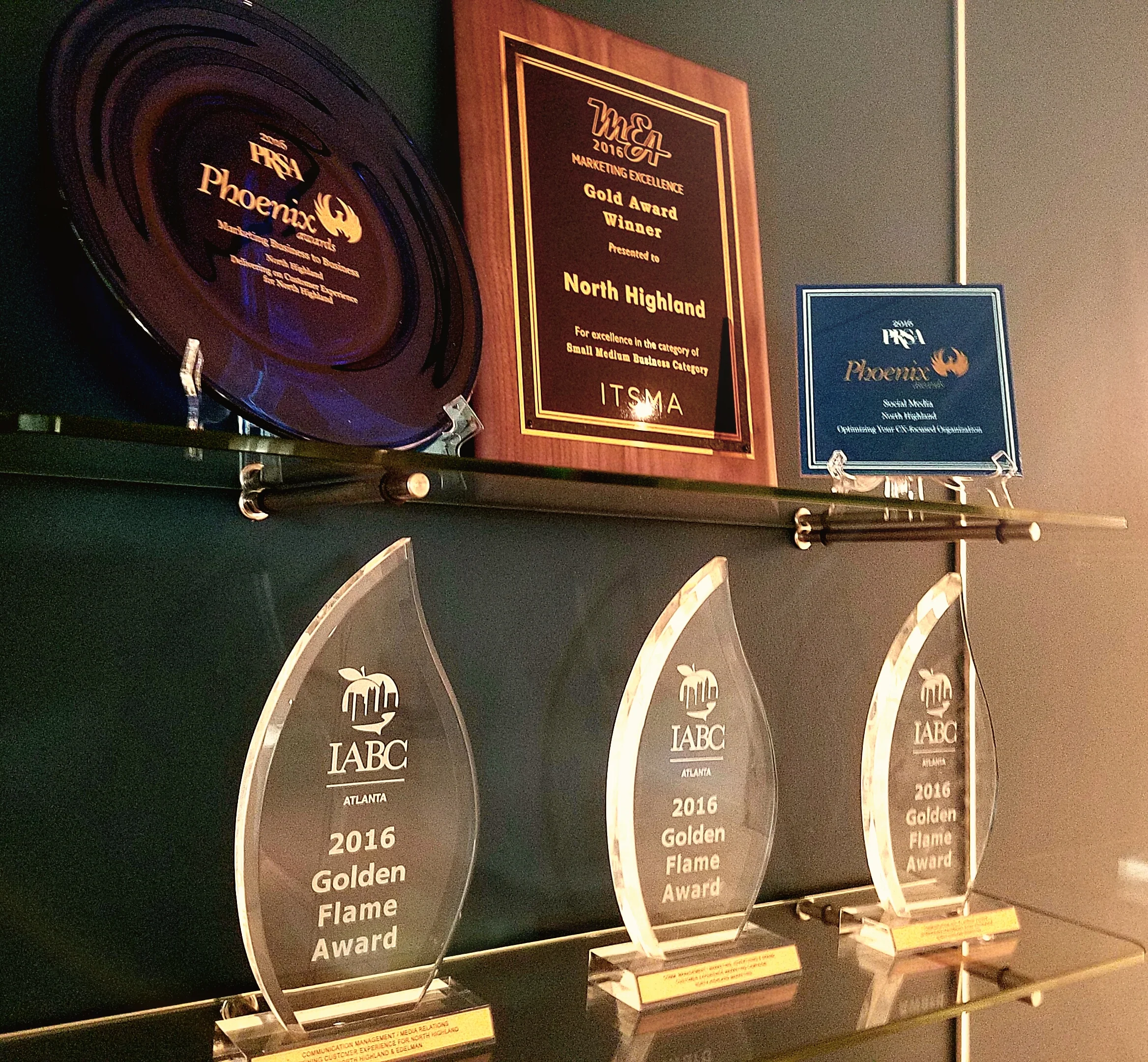 North Highland Marketing Winning Awards