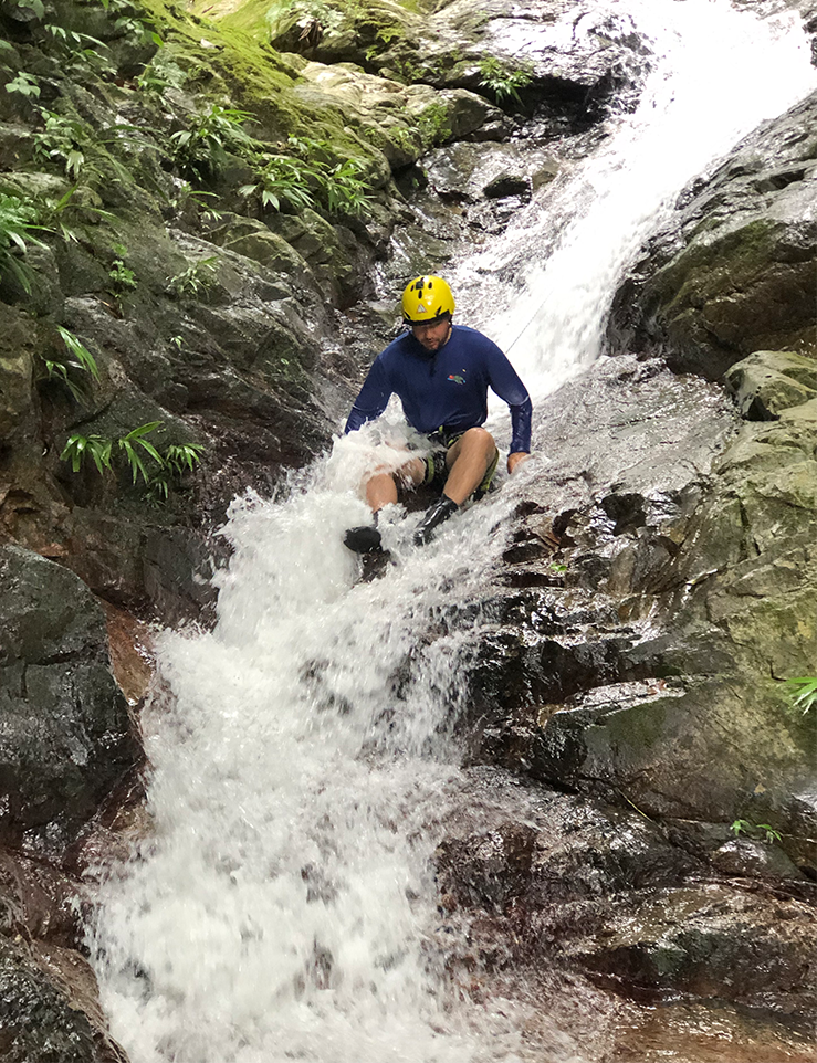 Adventuring with Honduras Waterfall Descents