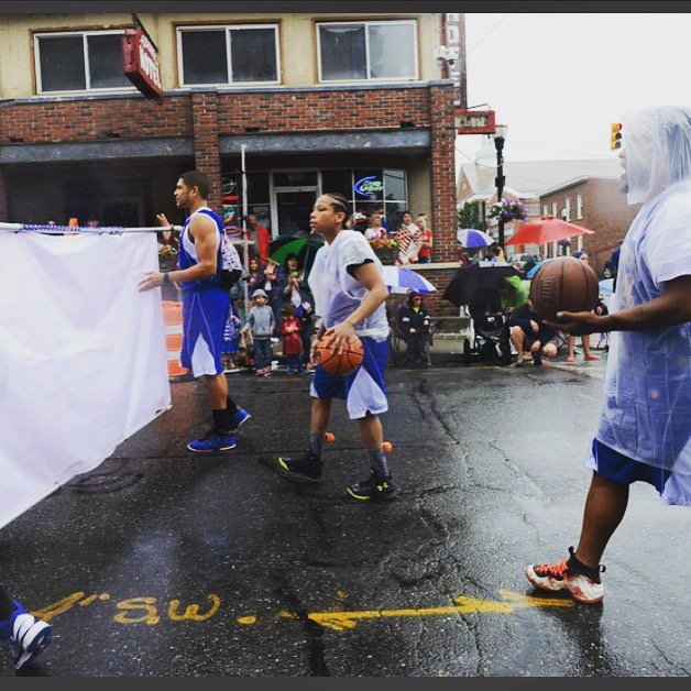 #historyinthemaking  #ballislife #cjpb #parade #firstever #centerjumpproball