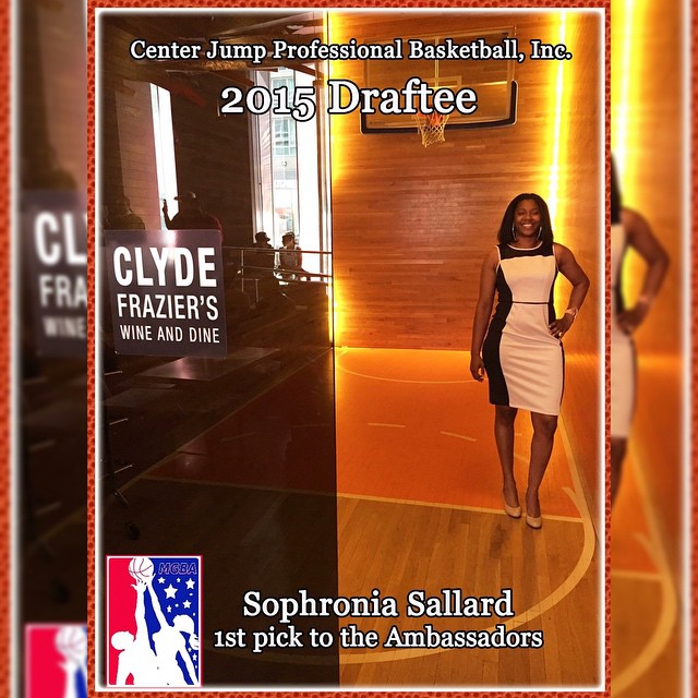 #1 draft selection.  Congrats! #centerjumpproball #2015draft #cjpbinc #cjpb #ballislife