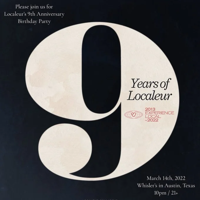Localeur 's 9th Anniversary Bday Party