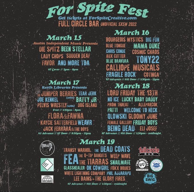 For Spite Fest
