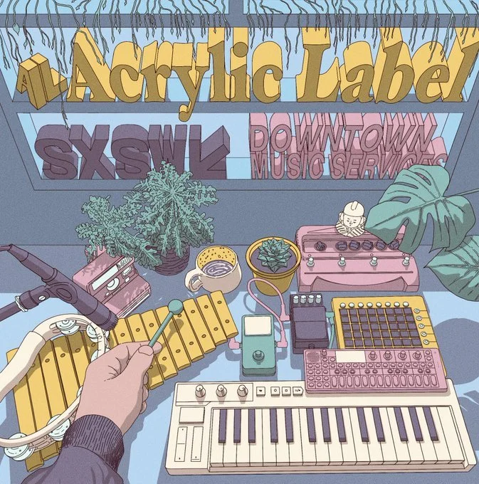 Acrylic Label: Active Kitchens