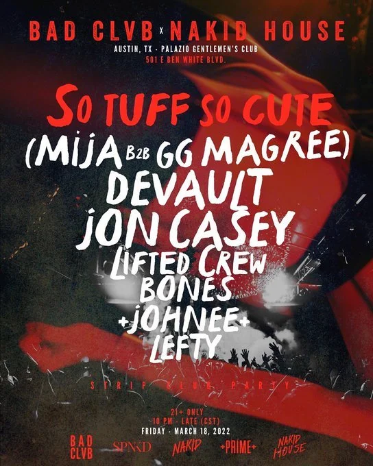 Bad Clvb x Nakid House