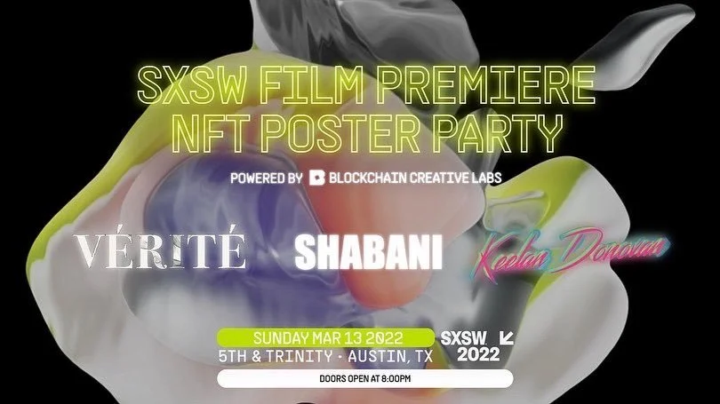 SXSW FILM PREMIERE NFT POSTER PARTY