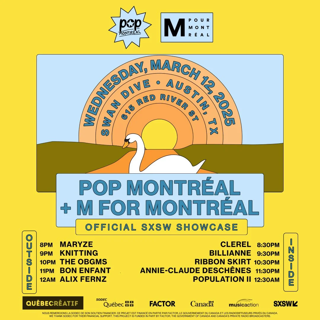 Pop Montreal + M For Montreal