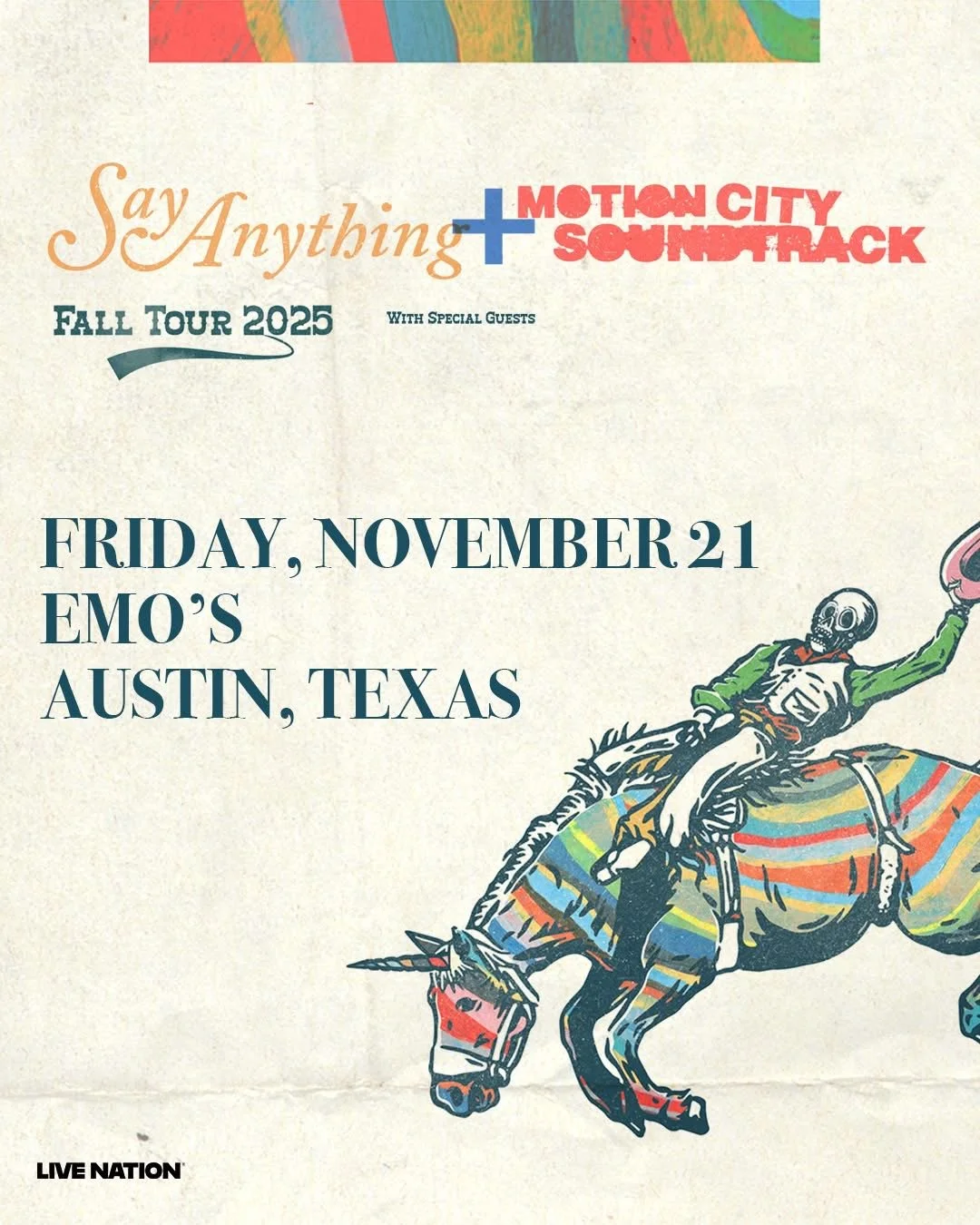 Say Anything + Motion City Soundtrack
