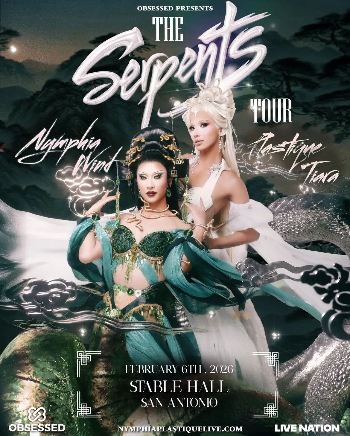 Nymphia Wind &amp; Plastique Tiara