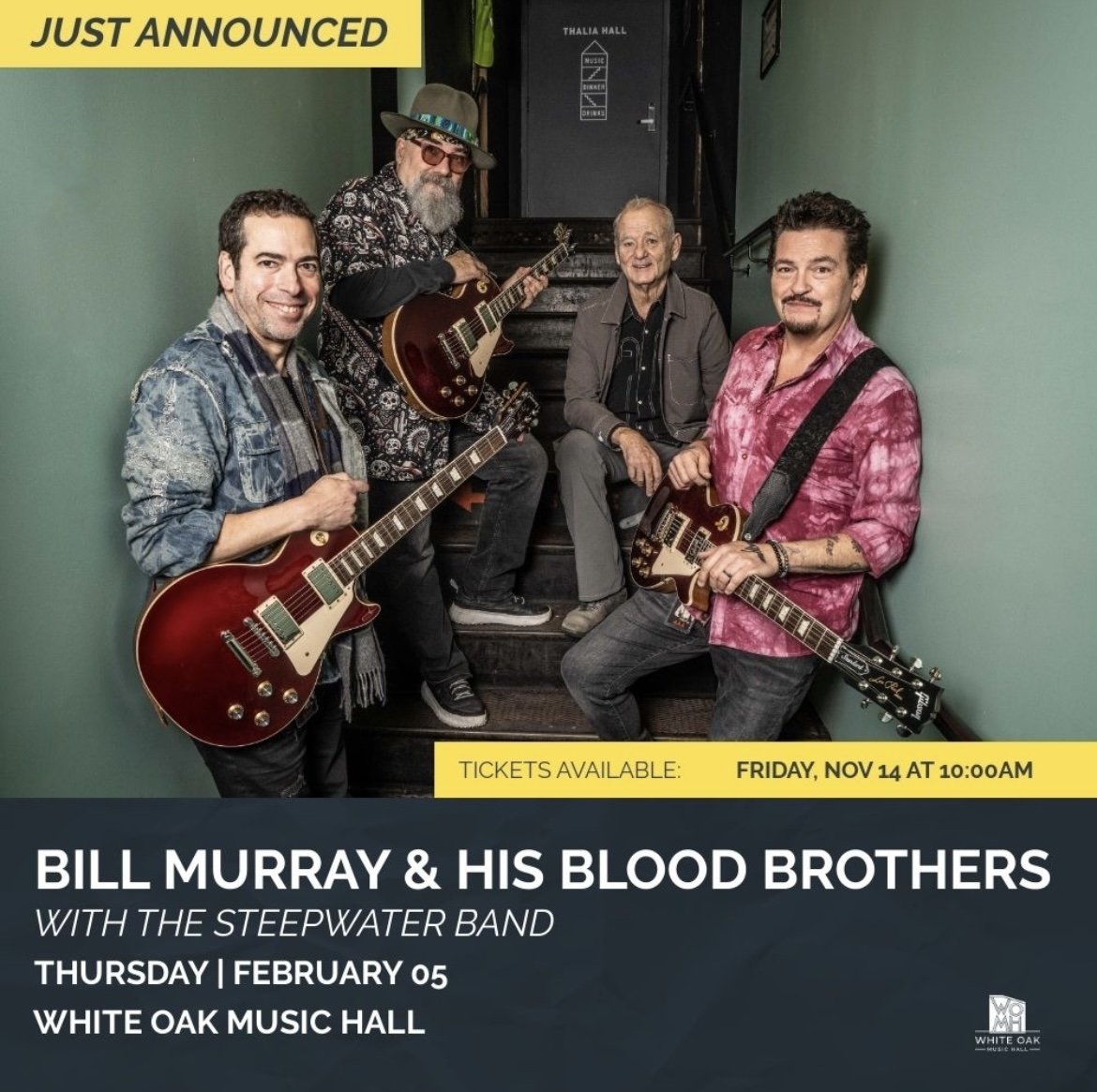 Bill Murray &amp; His Blood Brothers