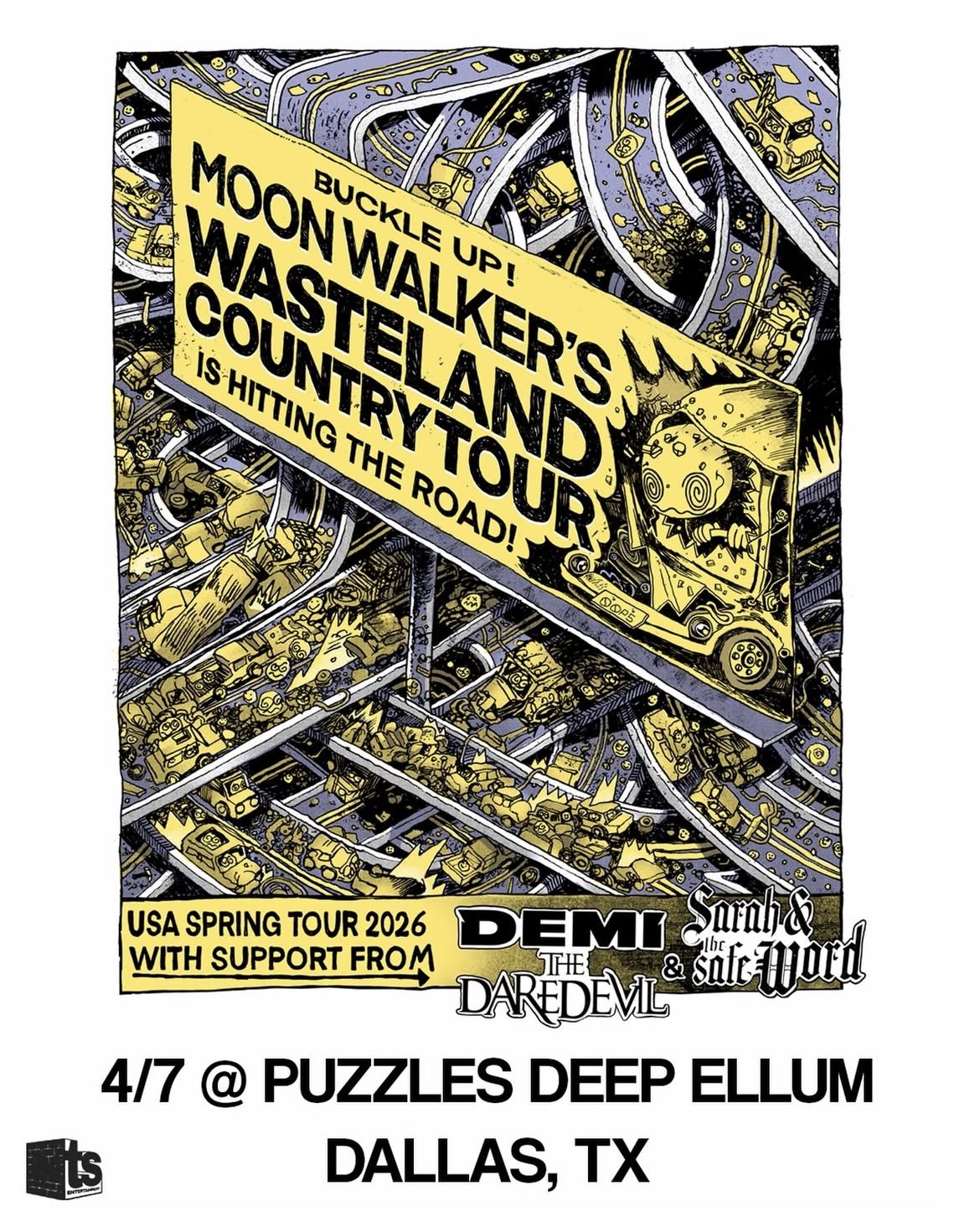 Moon Walker's Wasteland Country Tour