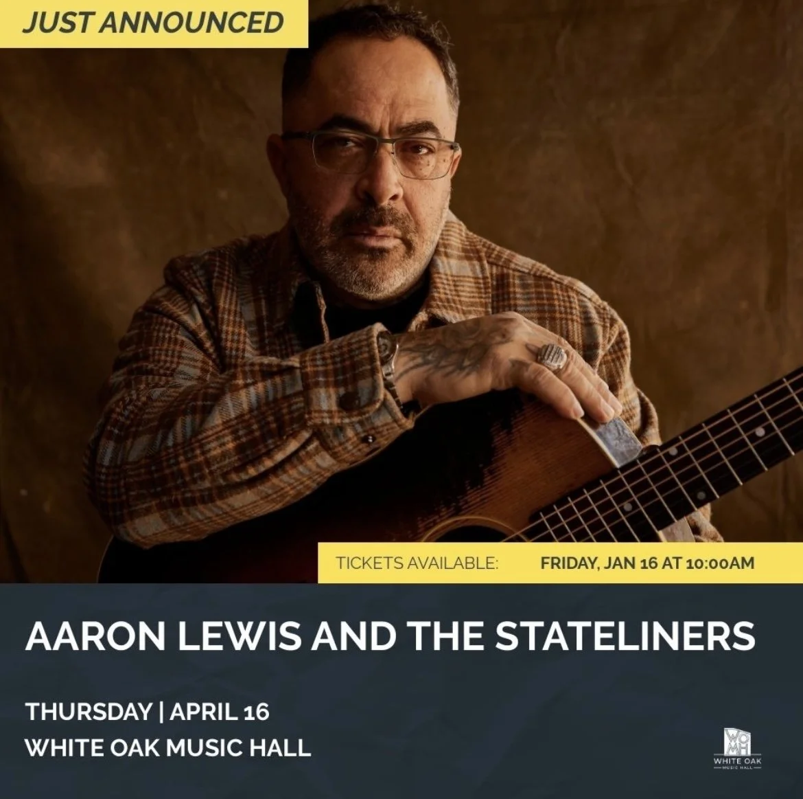 Aaron Lewis &amp; the Stateliners