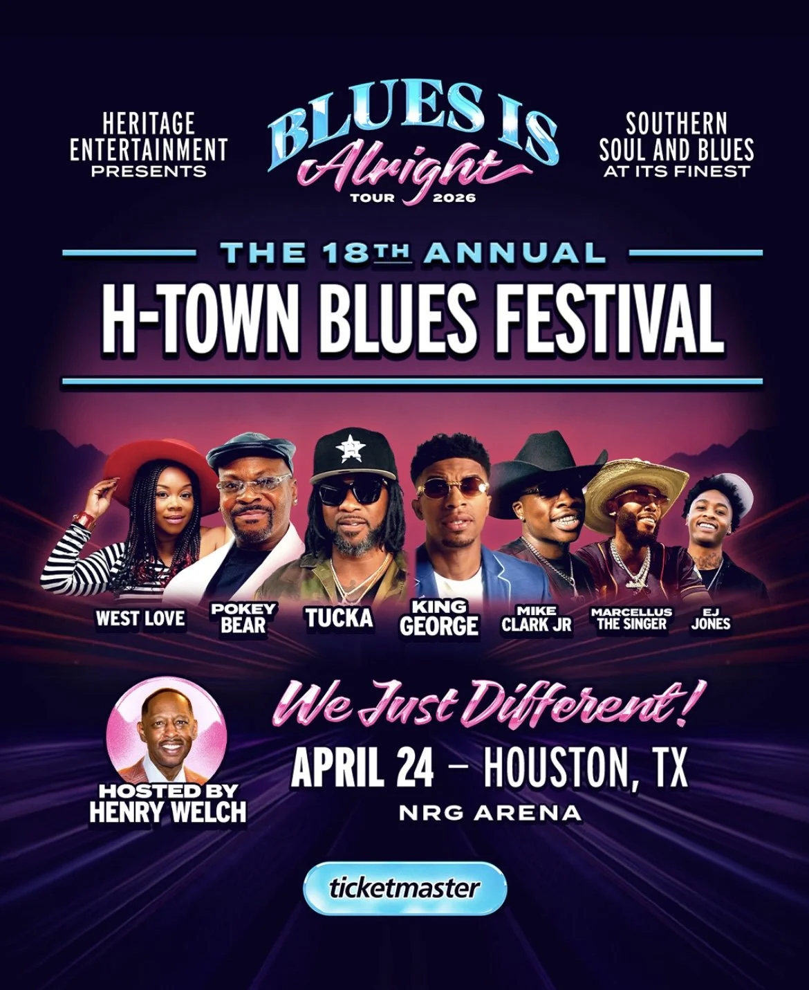 18th Annual H-Town Blues Festival