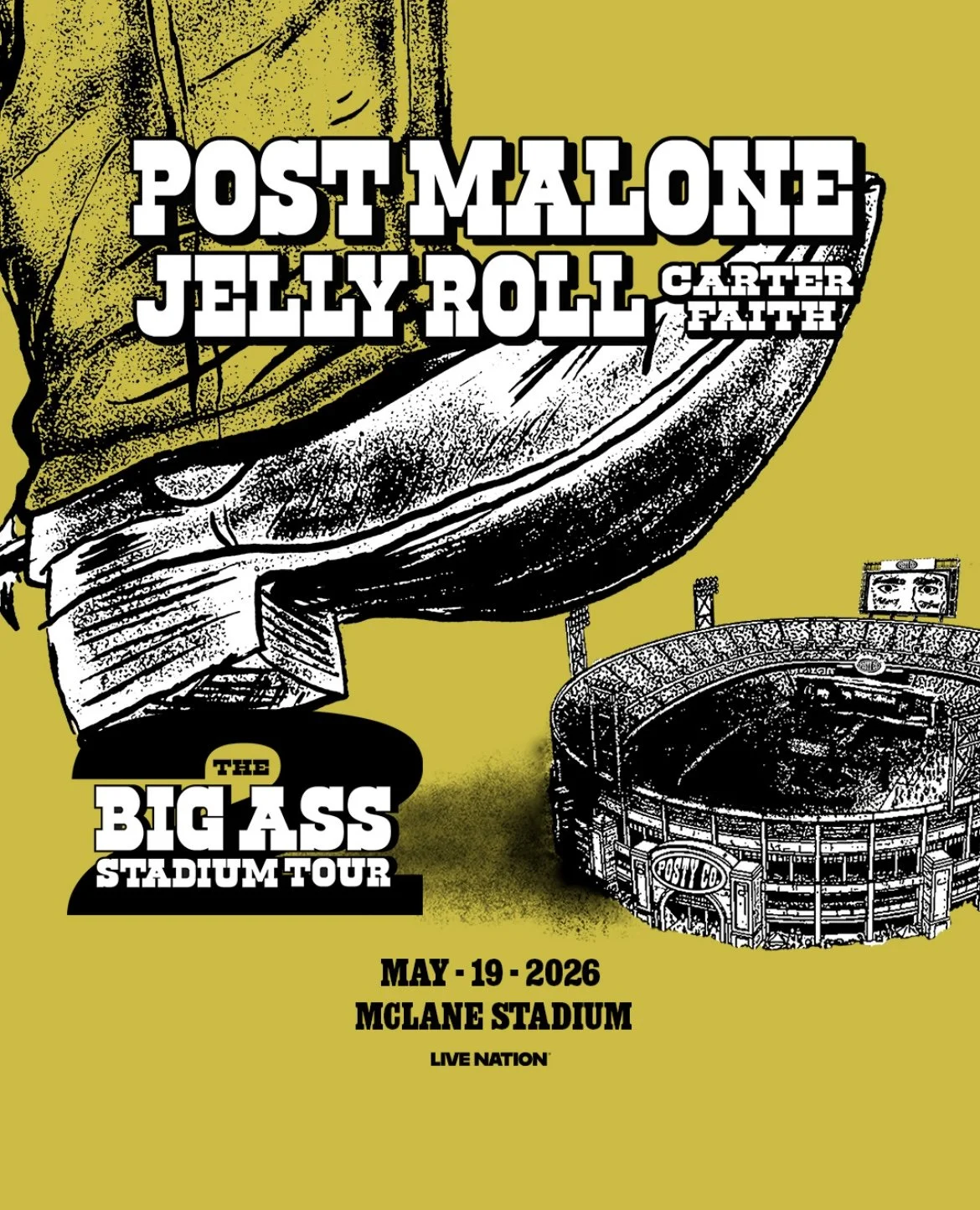 Post Malone + Jelly Roll