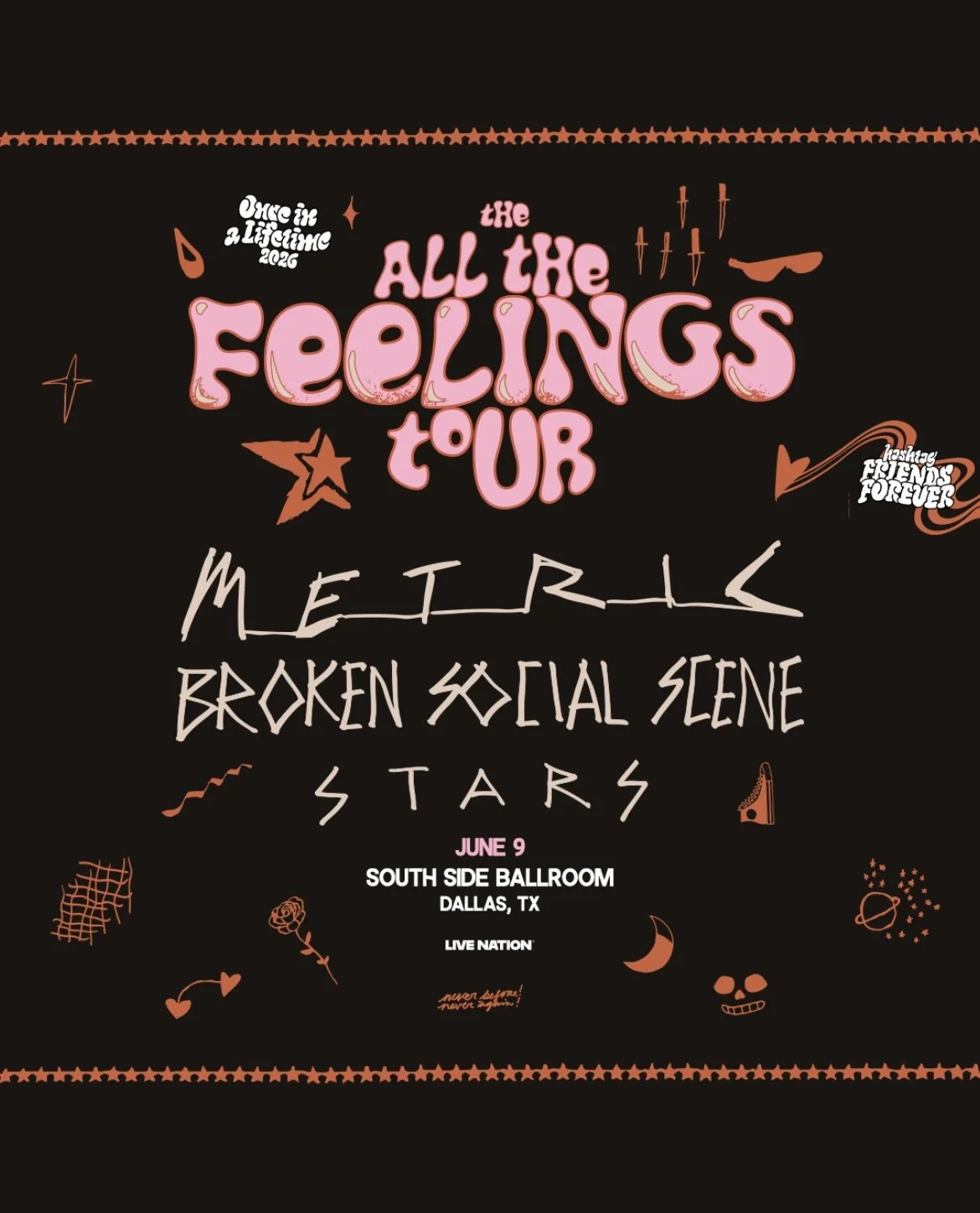 Metric + Broken Social Scene + Stars