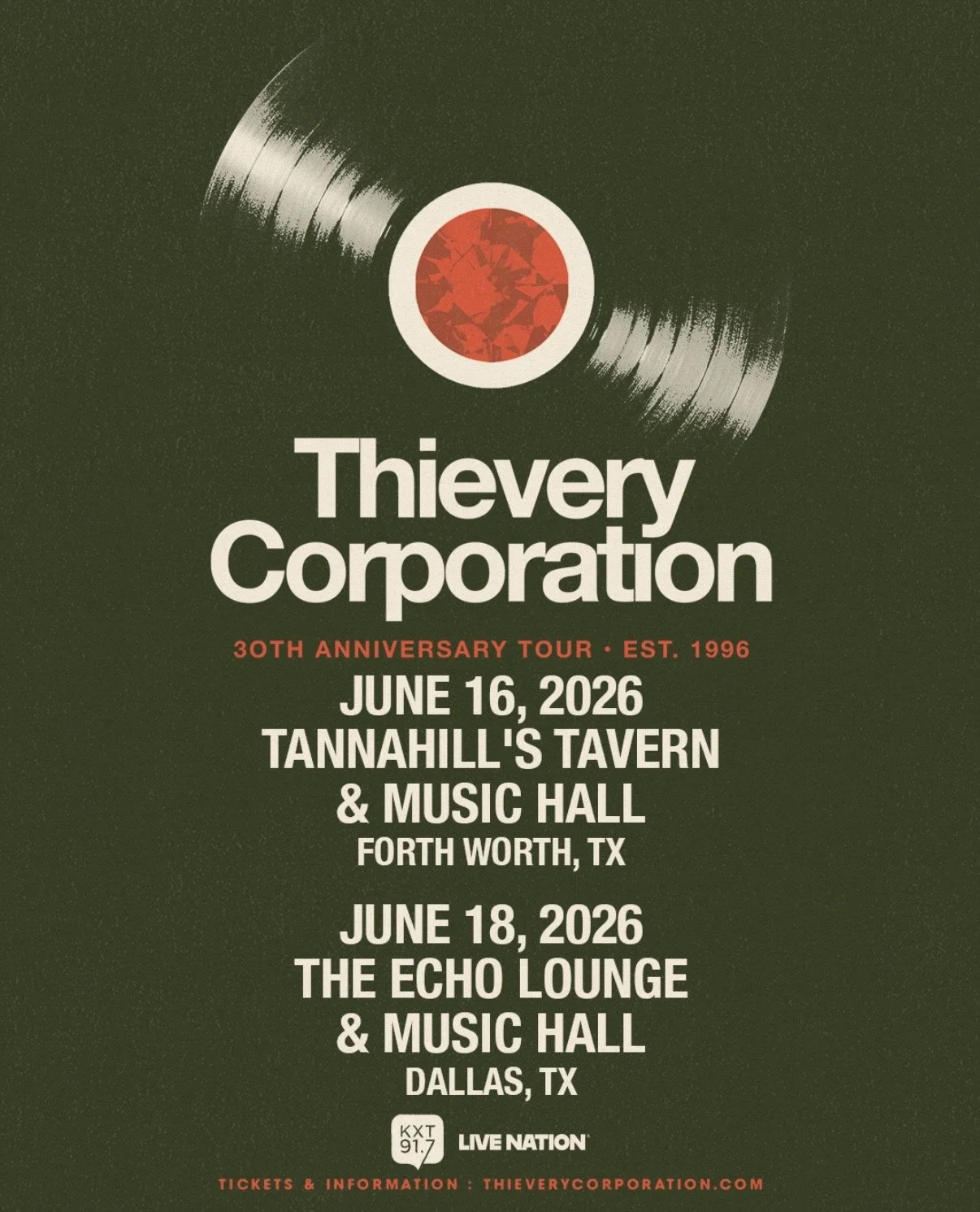 Thievery Corporation (6/16)
