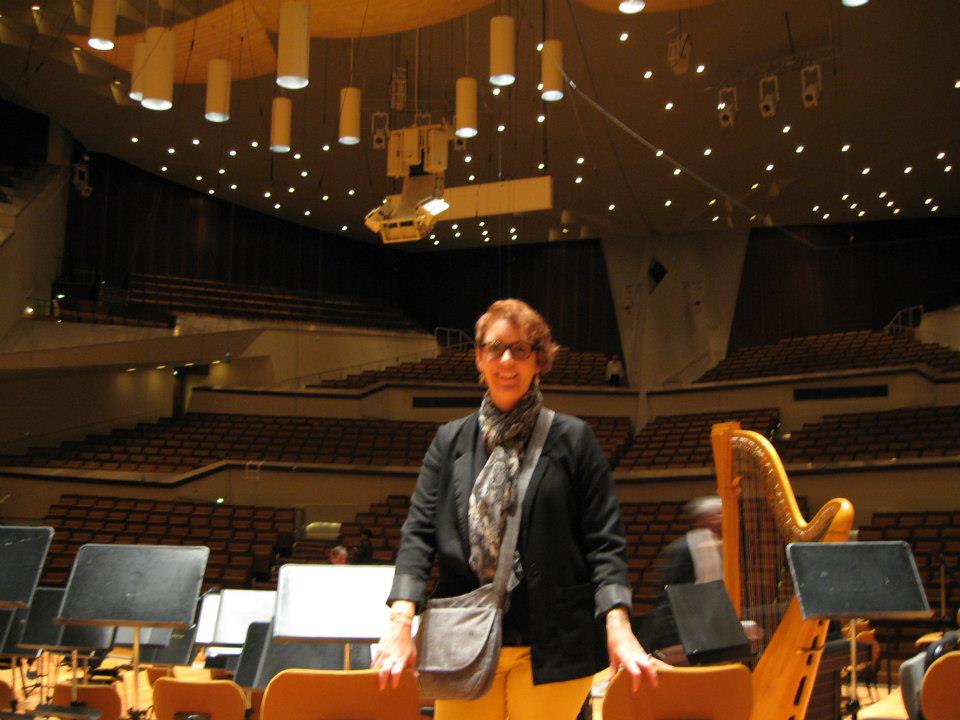 Pre-Performance at the Berlin Philharmonie Sept 2012