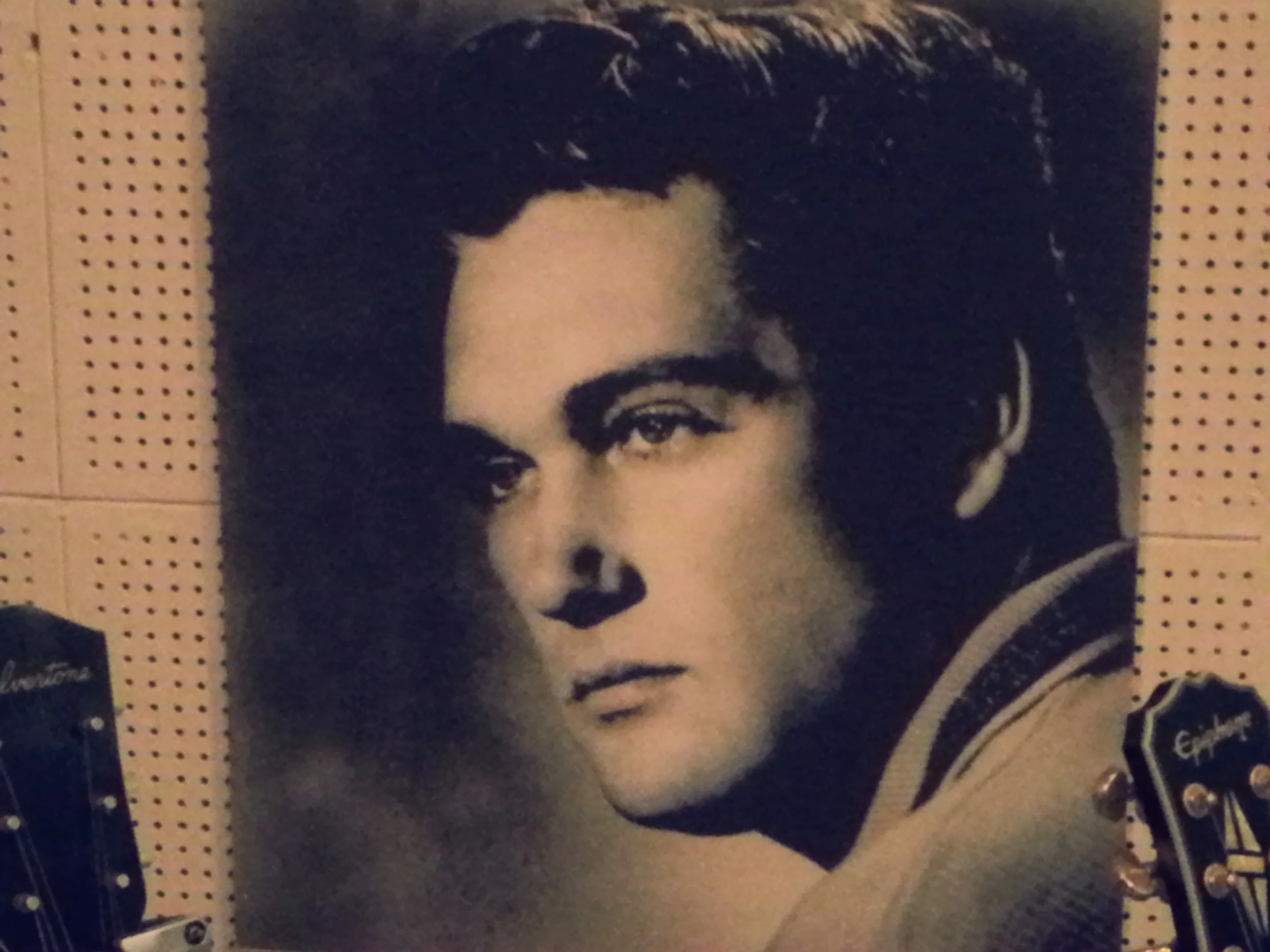 Photo of Charlie Rich from Sun Studios by the author.