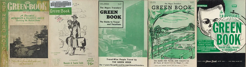 The New York Public Library has an interactive digital collection called “Navigating The Green Book” that provides further education about the way black motorists used them to navigate travel in the U.S. The site can be accessed at: https://publicdomain.nypl.org/greenbook-map/