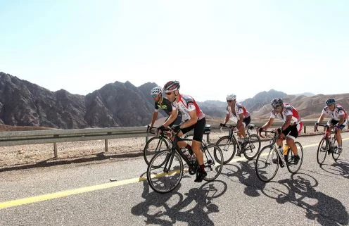 Climbing through the Eilat Mountains