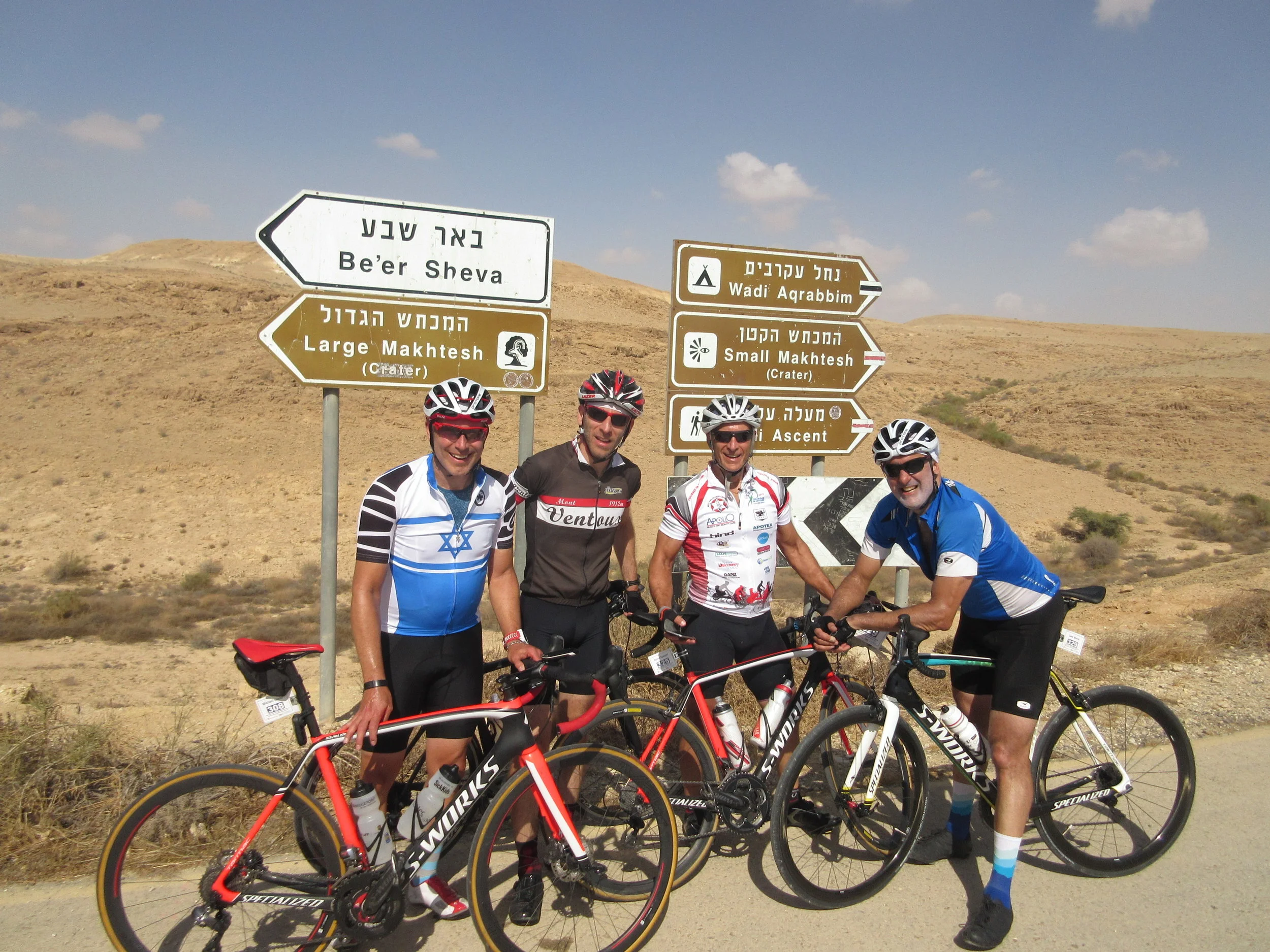 Between the Big Crater and the Small Crater