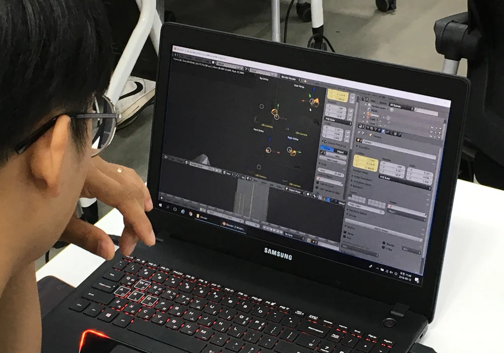 블랜더3D 학습을 통한 3D 콘텐츠 기획 디자인