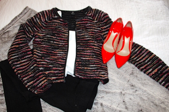  Jacket - H&M / Shoes - Brian Atwood (purchased on Gilt!)