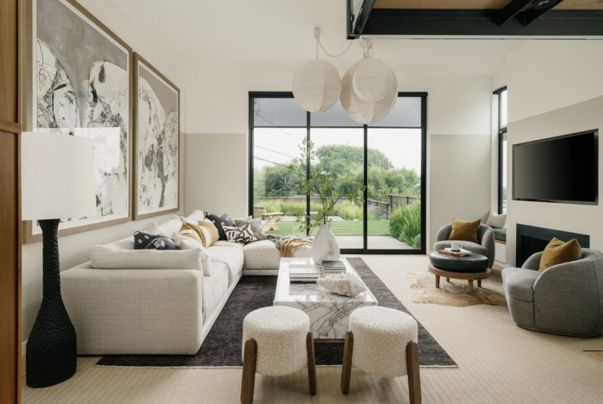 Neutrals and Sweeping Views in Sausalito