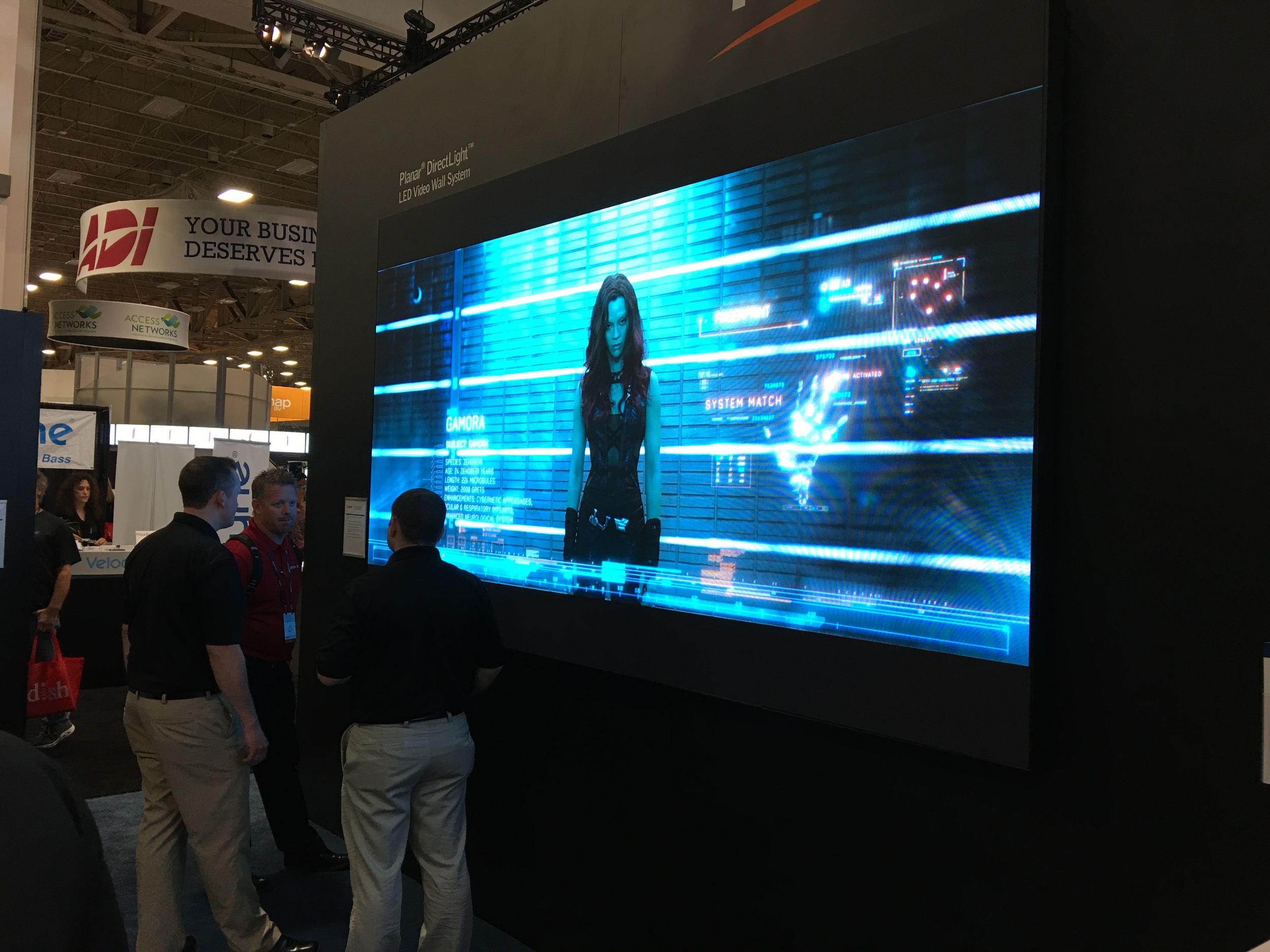 Planar 148" TV