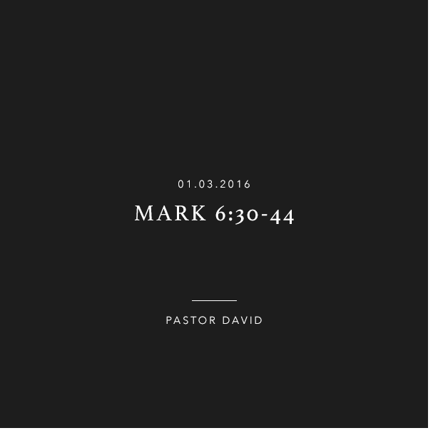 Mark 6:30-44
