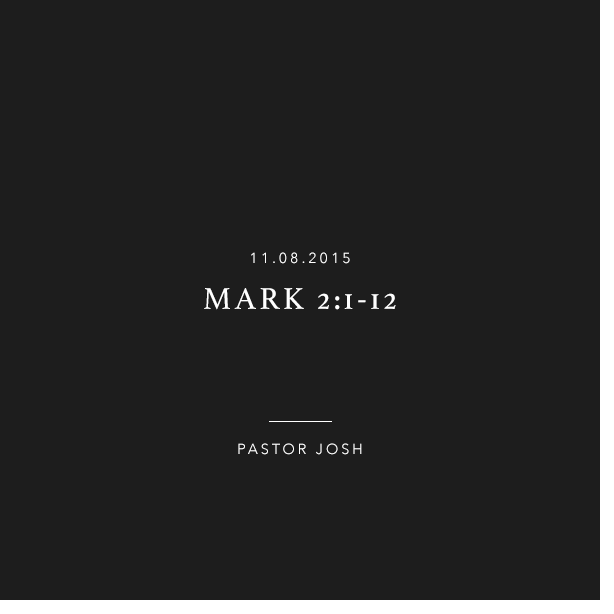 Mark 2:1-12