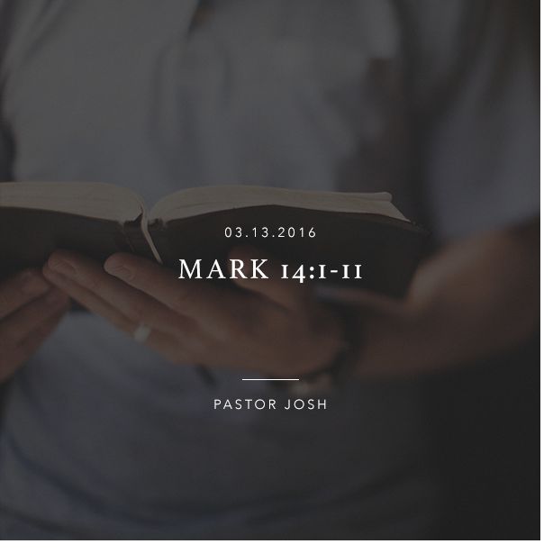 Mark 14:1-11